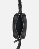 ステューシー SS リンク レザー サイド ブラック ポーチ-3