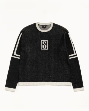 ステューシー アルパイン ブラック セーター