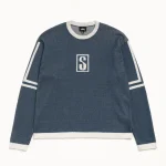 ステューシー アルパインブルー セーター