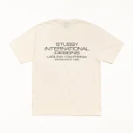 ステューシー インターナショナルデザインズ Tシャツ ピグメントダイ ナチュラル
