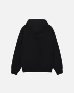 ステューシー ウェス ウィングス ブラック フード-1