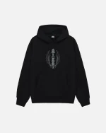 ステューシー ウェス ウィングス ブラック フード