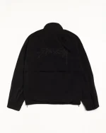 ステューシー ウォームアップ ブラック ジャケット-2