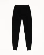 ステューシー ウール サーマル ブラック ボトム-1