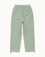 ステューシー エスタブリッシュド フリース グレーグリーン パンツ-1
