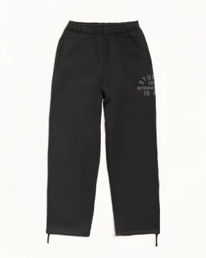 ステューシー エスタブリッシュド フリース ブラック パンツ