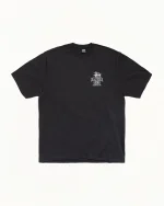 ステューシー カリフォルニアグロウン 顔料染め フェードブラックTシャツ-1