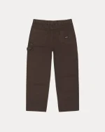 ステューシー カーペンター キャンバス ブラウン パンツ-1