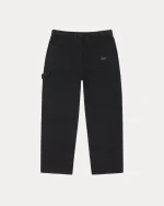 ステューシー カーペンター キャンバス ブラック パンツ-1