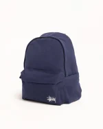 ステューシー キャンバス ネイビー バックパック-2