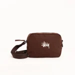 ステューシー キャンバス ブラウン ポーチ