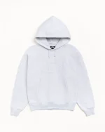 ステューシー ギア アップリケ アッシュ ヘザー パーカー