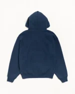 ステューシー ギア アップリケ ネイビー フーディー-1