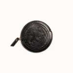 ステューシー サーフドット レザー ブラック ポーチ