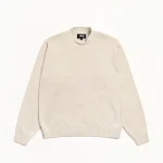 ステューシー サーフマン メリノコットン ナチュラル セーター