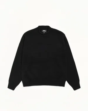 ステューシー サーフマン メリノコットン ブラック セーター
