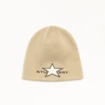 ステューシー シェニール サンド スカルキャップ