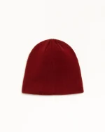 ステューシー シェニール ワイン スカルキャップ-1