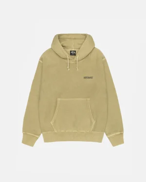 ステューシー ジャンボ ピグメントダイ エルム フード