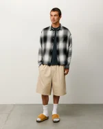 ステューシー ジャージー サンド ショートパンツ-2