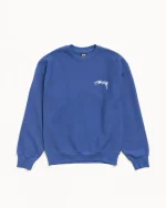 ステューシー スケートスタック インディゴ クルー