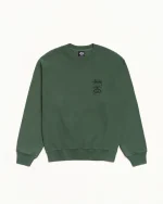 ステューシー ストックリンク ピグメントダイ クルー