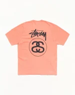 ステューシー ストックリンク ピグメントダイ シャーベットTシャツ