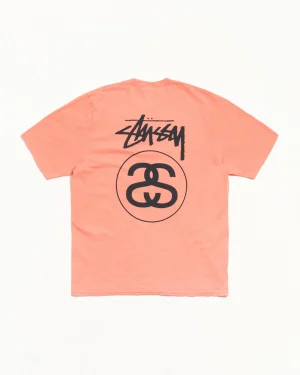 ステューシー ストックリンク ピグメントダイ シャーベットTシャツ