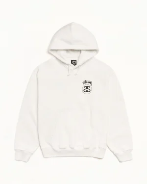 ステューシー ストックリンク ピグメントダイ ナチュラル パーカー