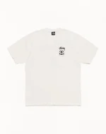 ステューシー ストックリンク 顔料染め ナチュラルTシャツ-1