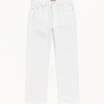 ステューシー スリムデニム ホワイトジーンズ