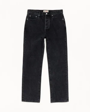 ステューシー スリムデニム ヴィンテージ ブラックジーンズ