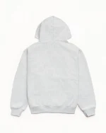 ステューシー ダブルストライプ 刺繍 アッシュ ヘザー パーカー-1