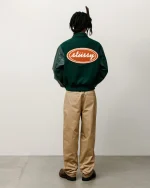 ステューシー チノ カーキ トラウザー-4