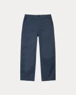 ステューシー チノ ネイビー トラウザー