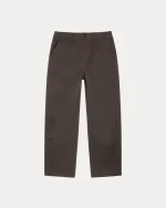 ステューシー チノ ブラウン トラウザー