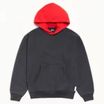 ステューシー ツートン フェードブルー パーカー