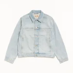 ステューシー デニム トラッカー ライトウォッシュ ジャケット
