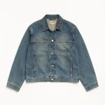 ステューシー デニム トラッカー ヴィンテージ ミッドウォッシュ ジャケット