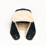 ステューシー トラッパー ネイビー キャップ