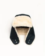 ステューシー トラッパー ネイビー キャップ