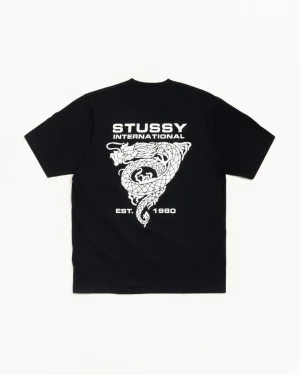 ステューシー ドラゴンTシャツ ブラック