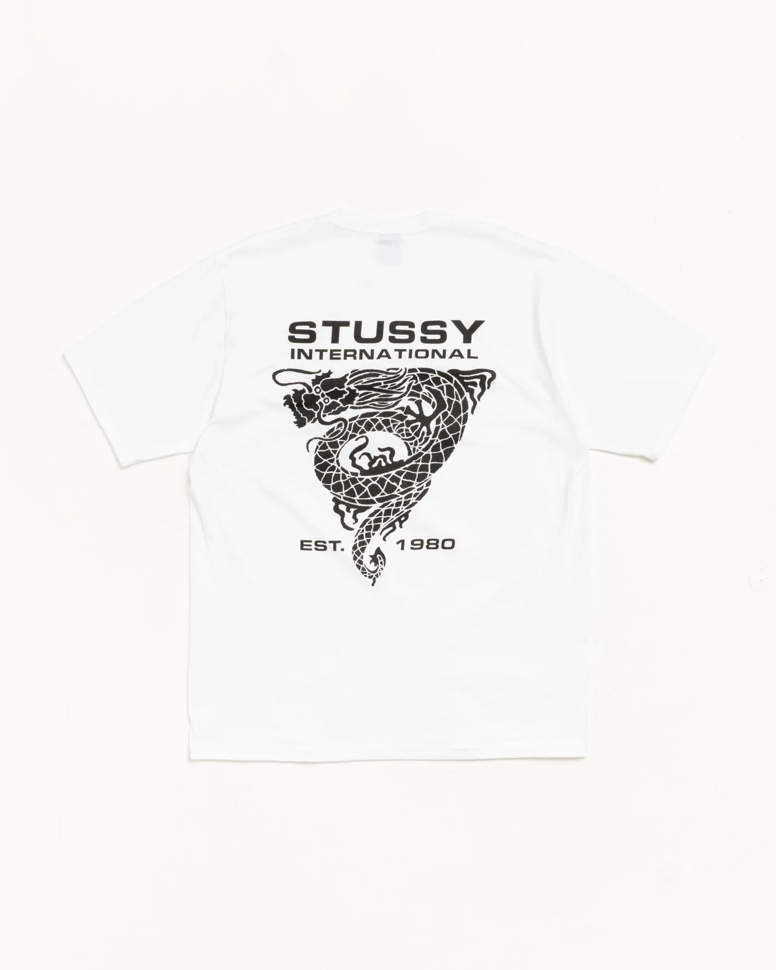 ステューシー ドラゴンTシャツ ホワイト-2 ステューシー ドラゴンTシャツ ホワイト