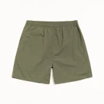 ステューシー ナイロンコート オリーブ ショートパンツ