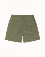 ステューシー ナイロンコート オリーブ ショートパンツ