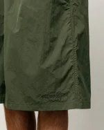 ステューシー ナイロンコート オリーブ ショートパンツ-4