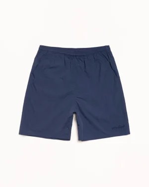 ステューシー ナイロンコート ネイビー ショートパンツ