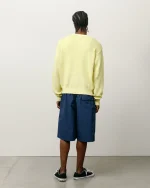 ステューシー ナイロンコート ネイビー ショートパンツ-4