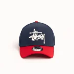 ステューシー ニューエラ 9forty ベーシック ネイビー スナップバック