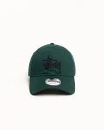 ステューシー ニューエラ 9twenty ベーシック フォレストグリーン ストラップバック